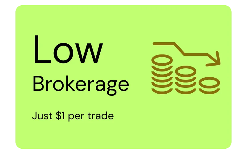 Low Brokerage of Foreign stock trades